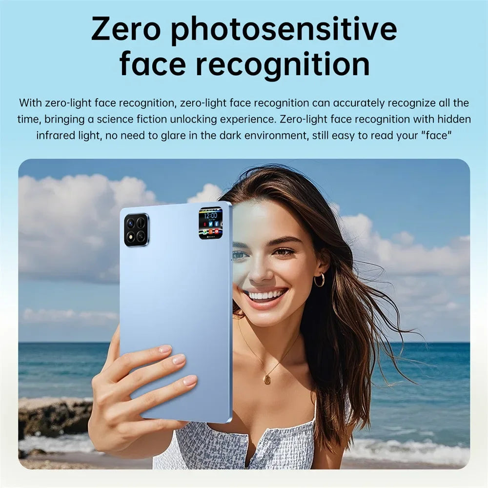 HOT Pad 7 Pro 22GB+2TB Global Version Original 5G Dual SIM Tablet Android 10000mAh Tablet PC 10.1" Upgraded Children's Kids Tab