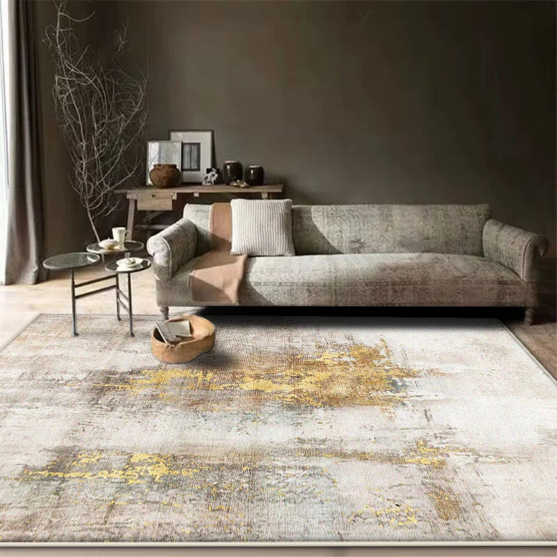 Modern Washable CARPET FOR LIVE ROOM Non-slip Abstract Style Easy Cleaning Decoration Home Lounge Rug Coffee Tables Mat