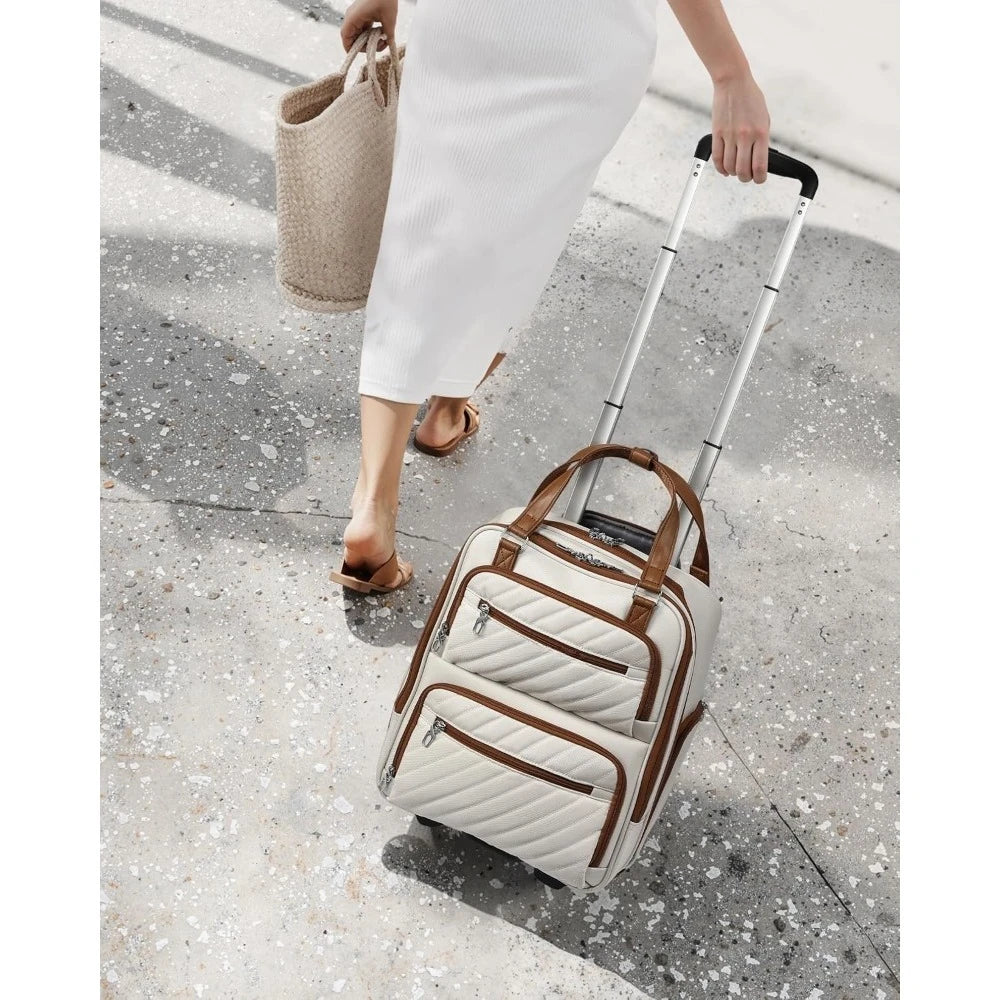 USA Stock Underseat Carry On Luggage with Wheels