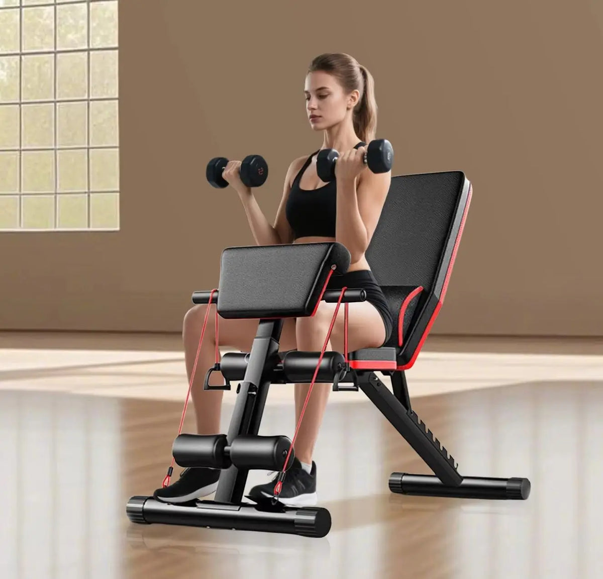 Multifunctional Foldable Weight Bench,