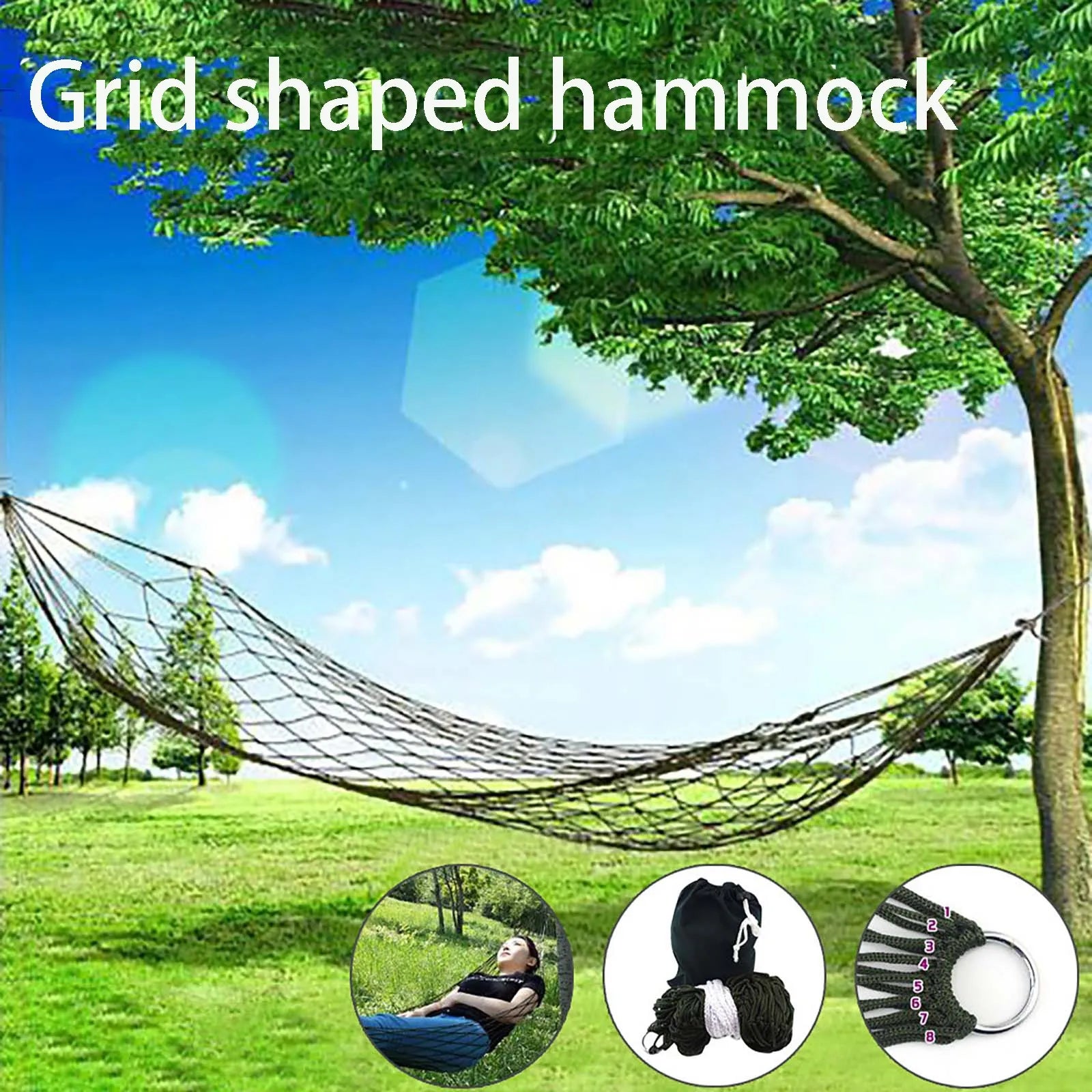 Family Hammock with Portable Carry Bag