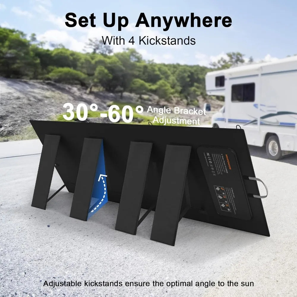 Best Selling 400W Portable Solar Panel IP67 Waterproof Foldable Solar Charger