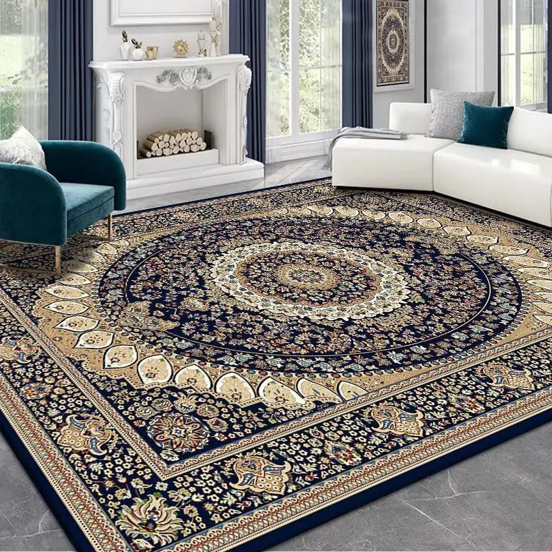 Ethnic Retro Style Carpet for Living Room 200x300 Large Room Rugs for Bedroom Washable Home Decoration Soft Floor Mats Anti-slip