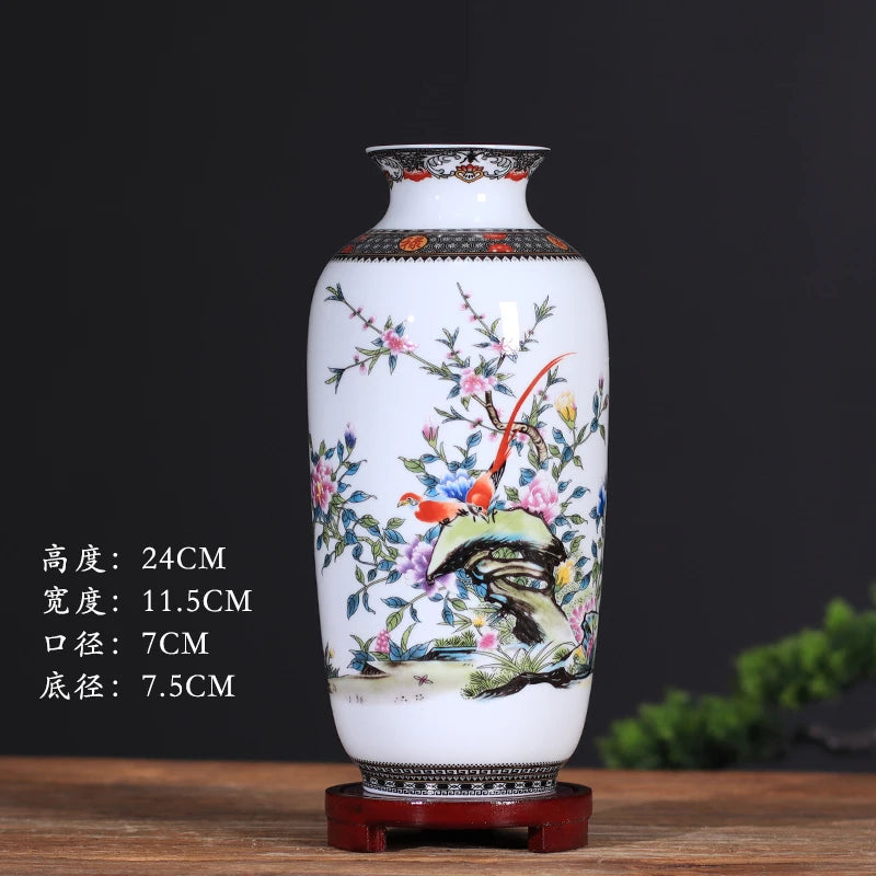 Jingdezhen Porcelain Flower Vase