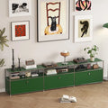 Modern Living Room Cabinet Modular Sideboard Storage Cabinets Combination TV Stand for Customizable Steel Frame Wood  Furniture