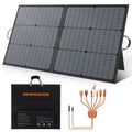 MHPOWOS 400W 220W 110W Solar Charger Portable Waterproof Foldable Solar Panel for Camping RV Garden Roof Off Grid System