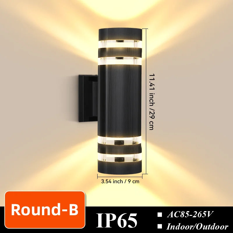 CHUANGYANG Led Outdoor Porch Light/Indoor Wall Light