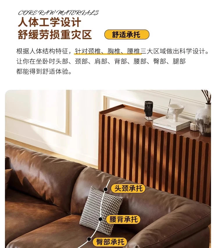Nordic Curved Luxury Sofa