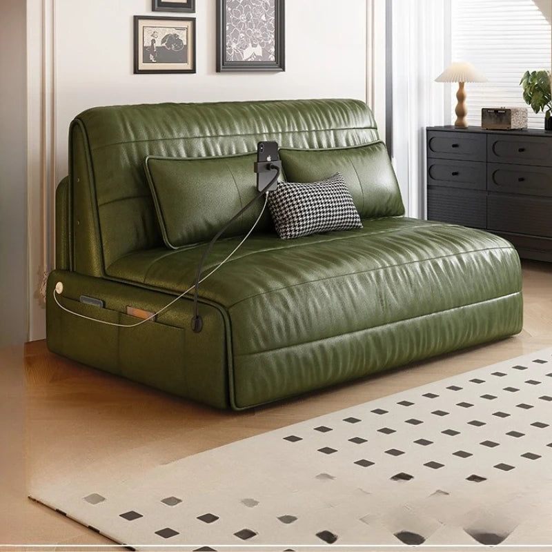 Strong 2 Seats Electric Sofa Loveseat.  Italian Designer Oversized Recliner Chair