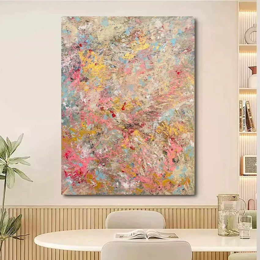 Large Home Decor Art Copy Pollock Oil Paintings