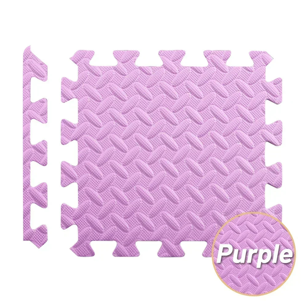1-20PCS Soft Foam Interlocking Carpet Tiles - Non-Slip Puzzle Floor Mats Ideal for Home Gym and Baby Playroom  Rugs for Bedroom