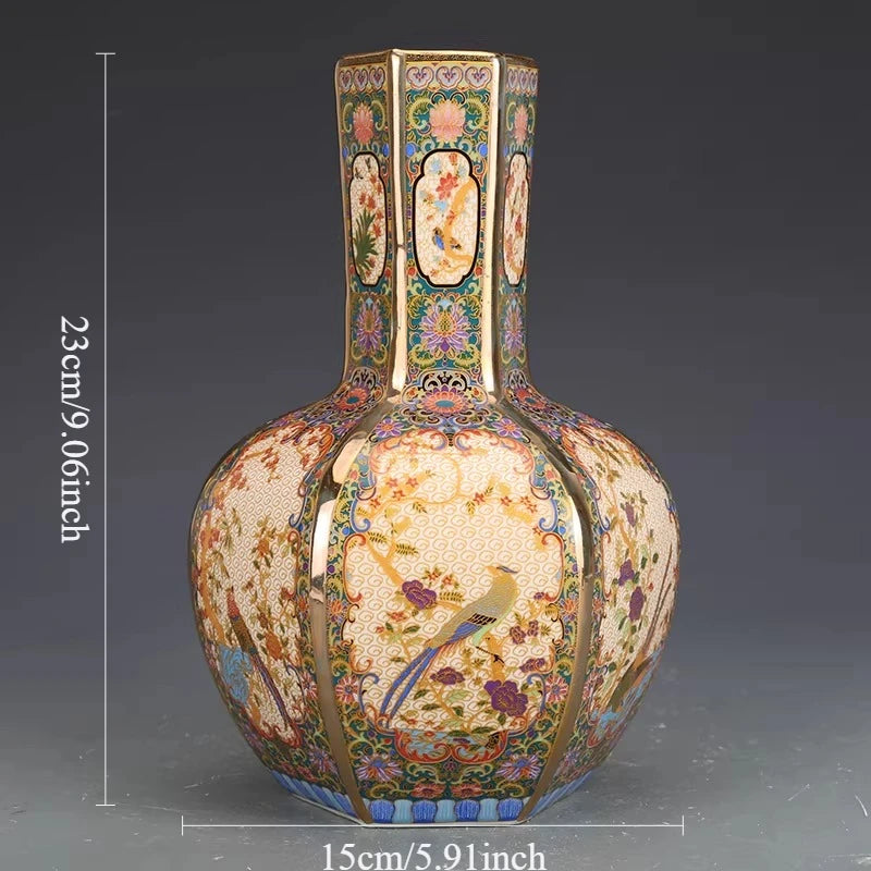 Jingdezhen Antique Porcelain Enamel Vase
