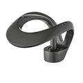 Bathroom White/Gray/Black Aluminum Alloy Single Handle Faucet