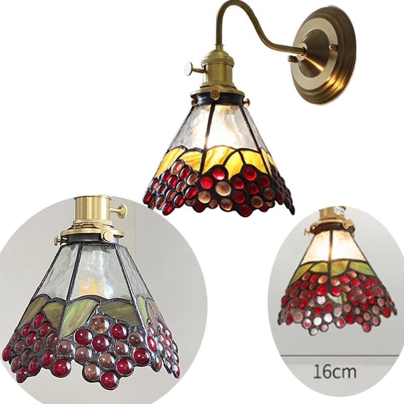 Vintage Copper Wall Light