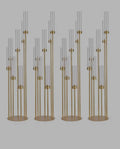 4 pcs Acrylic Candelabras 120 CM Height