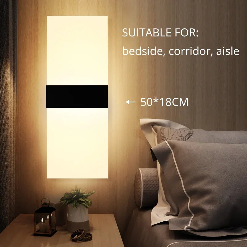 LED Acrylic Wall Light