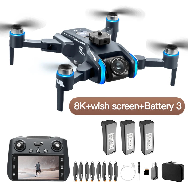 Original Drone, GPS RC 8K Professional HD Aerial Photography Laser obstacle avoidance Quadcopter Aircraft