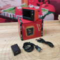 1/12 Dollhouse Mini TV with USB Port 2.4 Inch Screen 8GB Memory 600mAh Battery Miniature LCD Television for Dollhouse Furniture