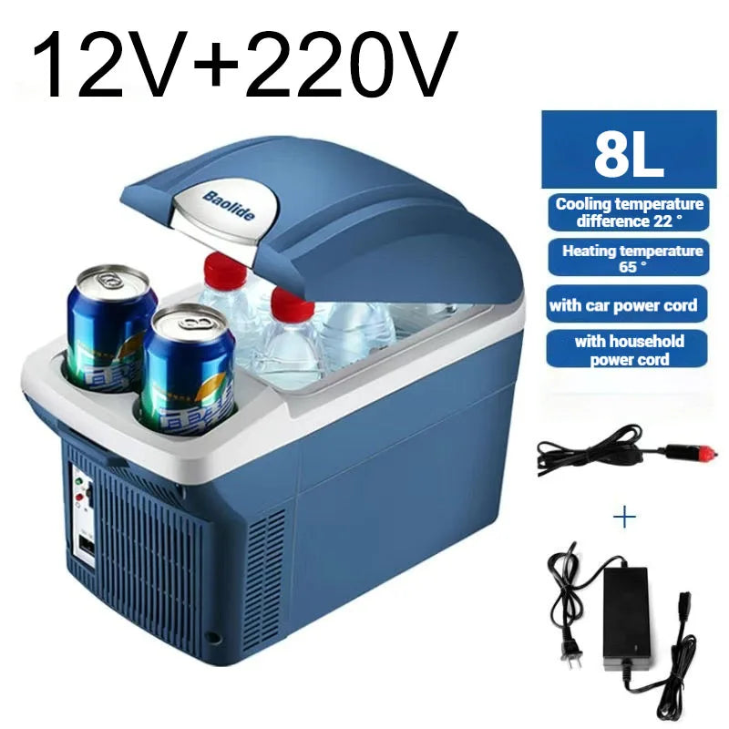 2026 6L 8L Small Car Refrigerator for Home and Camping