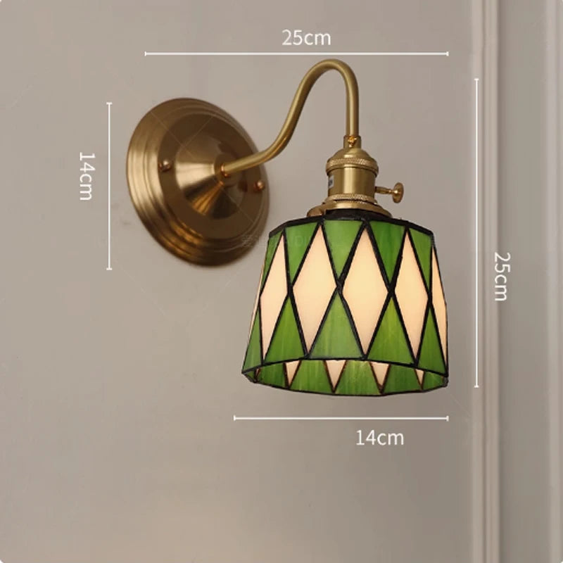 Vintage Copper Wall Light