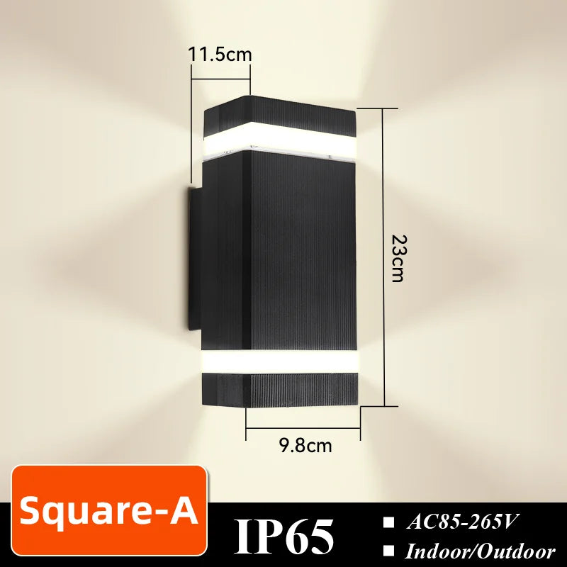 CHUANGYANG Led Outdoor Porch Light/Indoor Wall Light