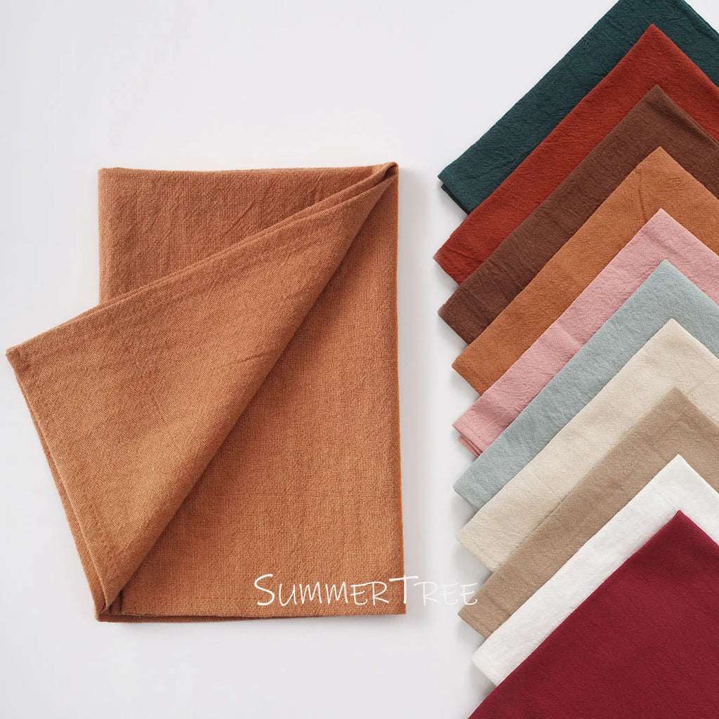 24 Pack 40cm X 40cm Cloth Napkins Washable Reusable Bulk Plain Cotton Napkin for Home Wedding Party Dining Table Decorations