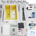 XR12 Lifepo4 Lithium Battery BOX DIY Kit For EVE CATL 280AH 302AH JK Inverter BMS V19 4.3 LCD Solar Home Energy Storage System