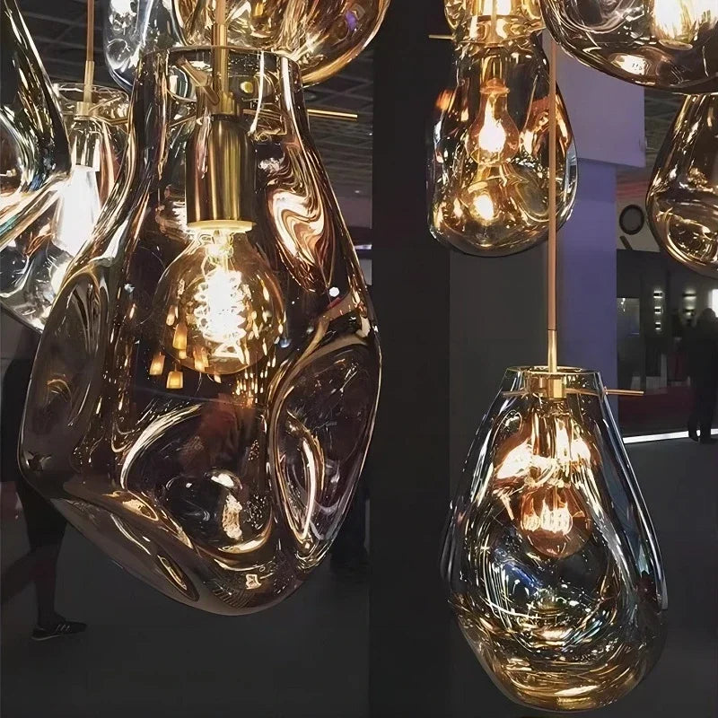 Modern Creative Colorful Glass Chandelier