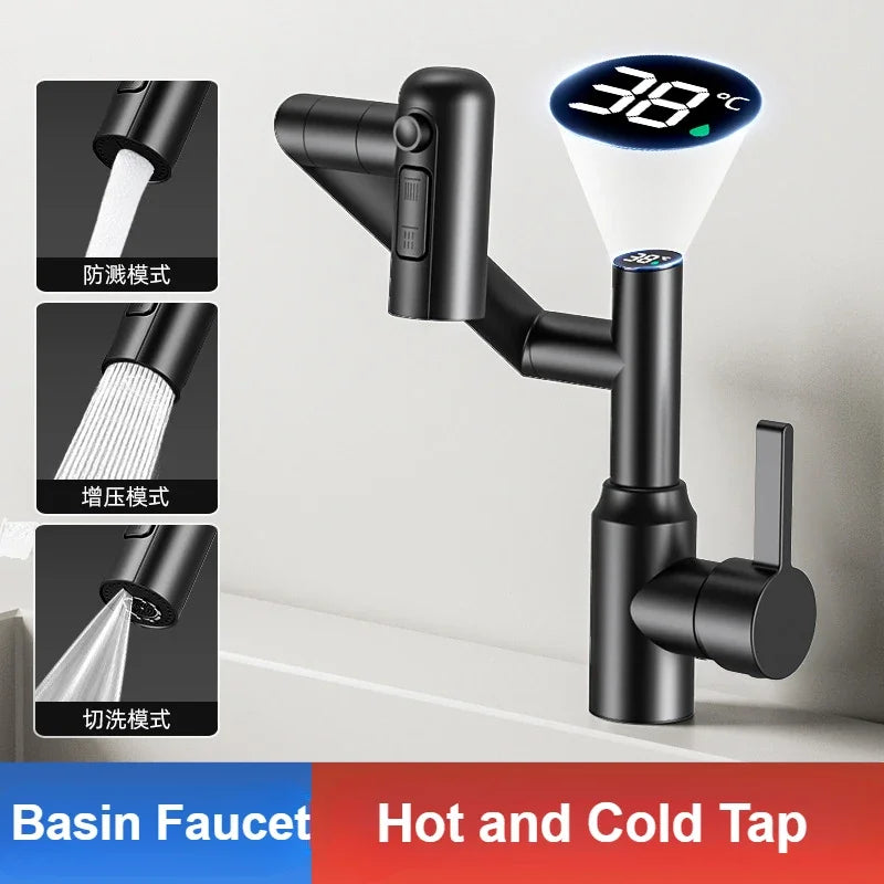 Universal Rotation Multifunctional Kitchen/Bathroom Faucet