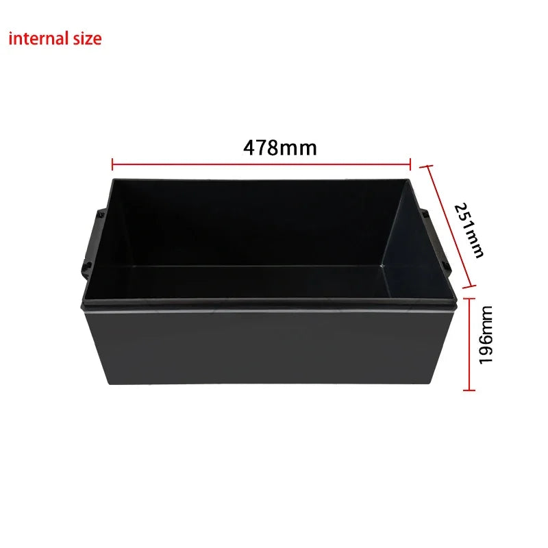 Lifepo4 Battery Solar Cells Case 12V 24V 48V 90Ah 105Ah 180Ah 200Ah 280Ah 320Ah Battery Storage Boxes RV Battery Plastic Case
