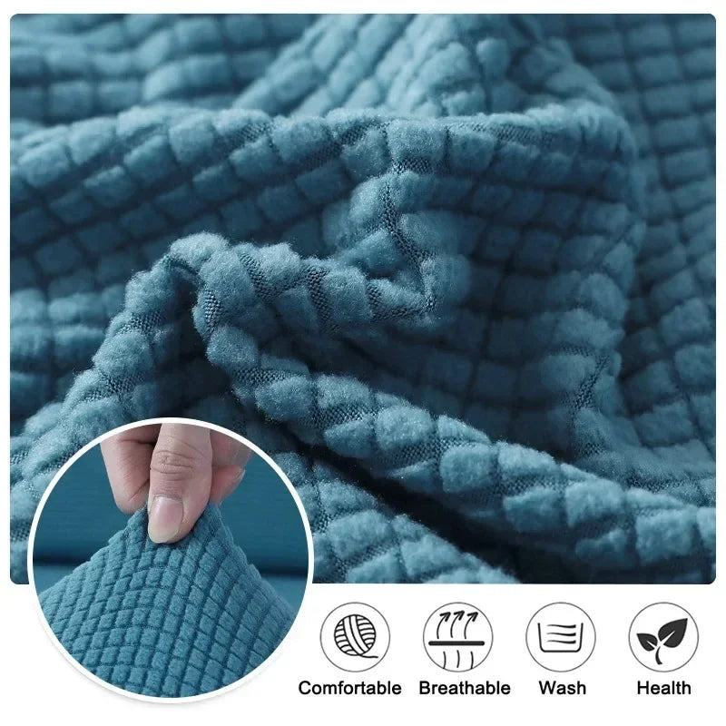 Water-repellent Armless Sofa Bed Sofa Bed with Breathable Cover