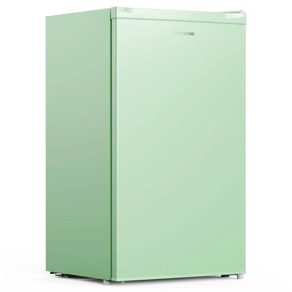 3.2 Cu.Ft Mini Fridge with Freezer, Single Door Compact Refrigerator, Adjustable Thermostat, Small Refrigerator for, Custom