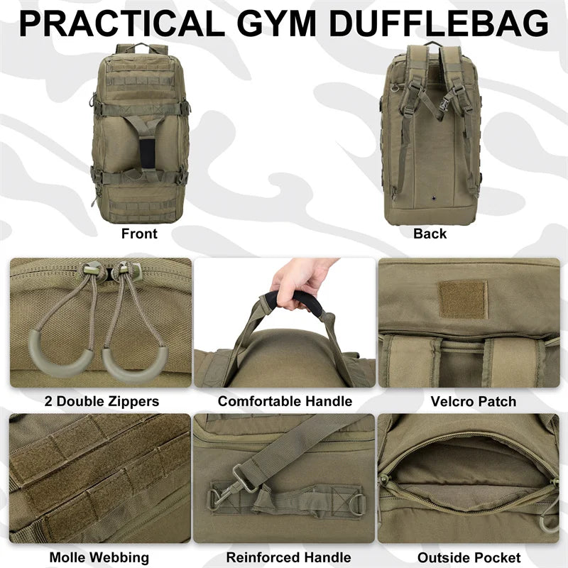 LQARMY 30L 45L 80L Outdoor Mountaineering Bag