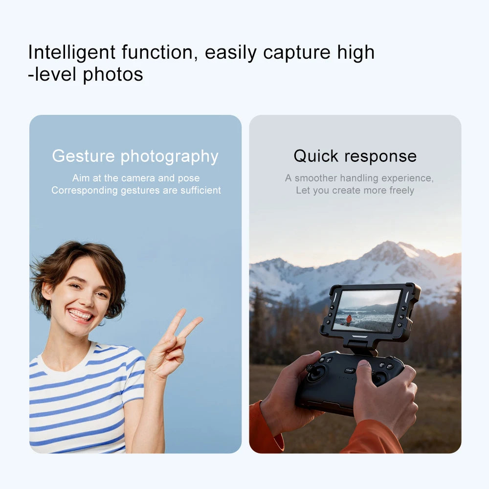 Original M8 Drone 4K Professional Dual Camera with Screen 5G WIFI FPV GPS Dron Brushless Optical Flow Hover Folding Quadcopter