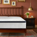 10/12/14 Inch Queen Size Mattress, Hybrid Mattress, Medium Firm for Pressure Relief