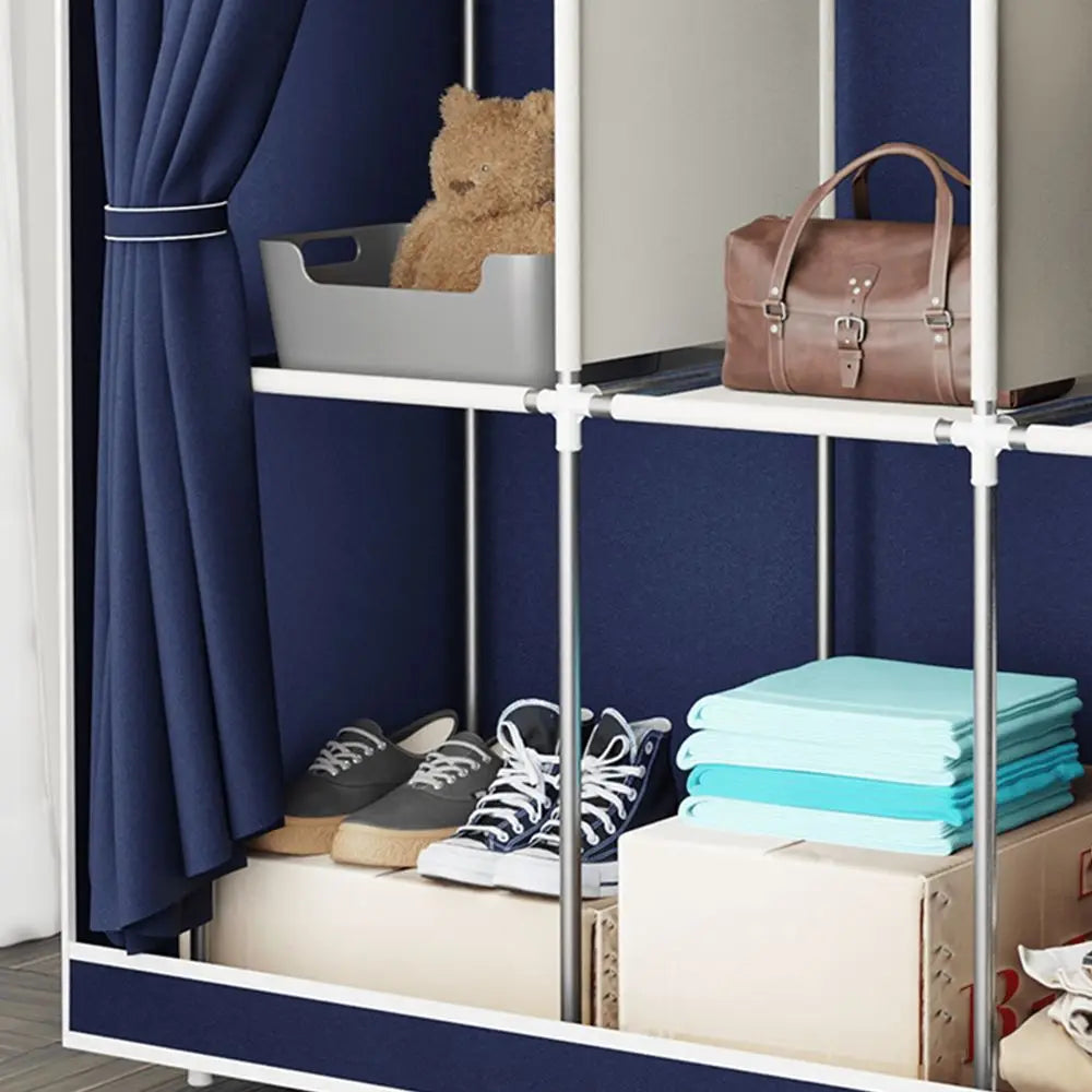 1pc Large Capacity Portable Wardrobe Closet,
