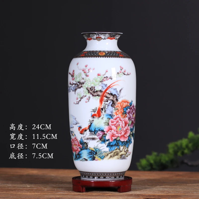 Jingdezhen Porcelain Flower Vase