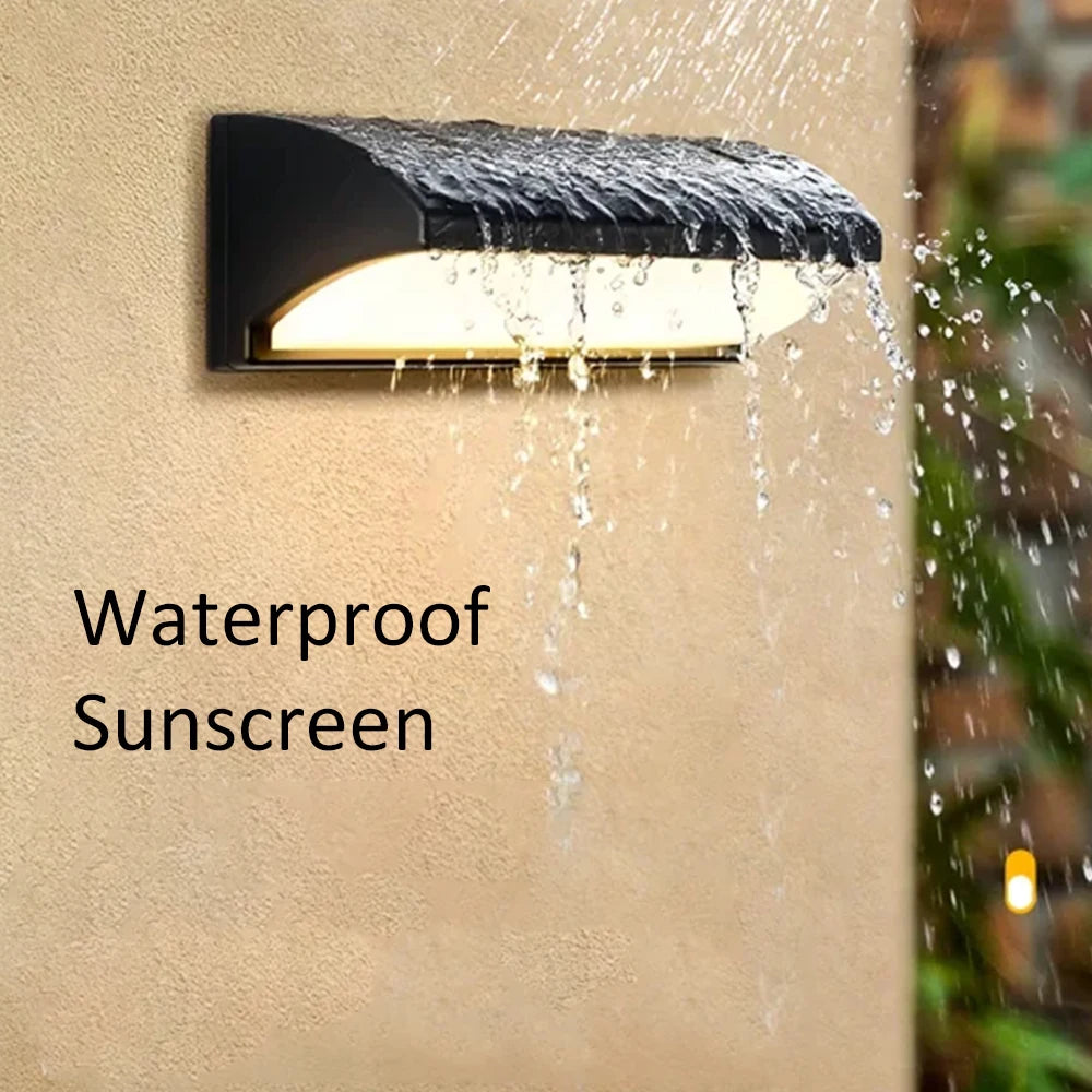 Waterproof LED Wall Light 110V 220V For Outdoor Pathway Stairway Porch Balcony Garden Wall Mount