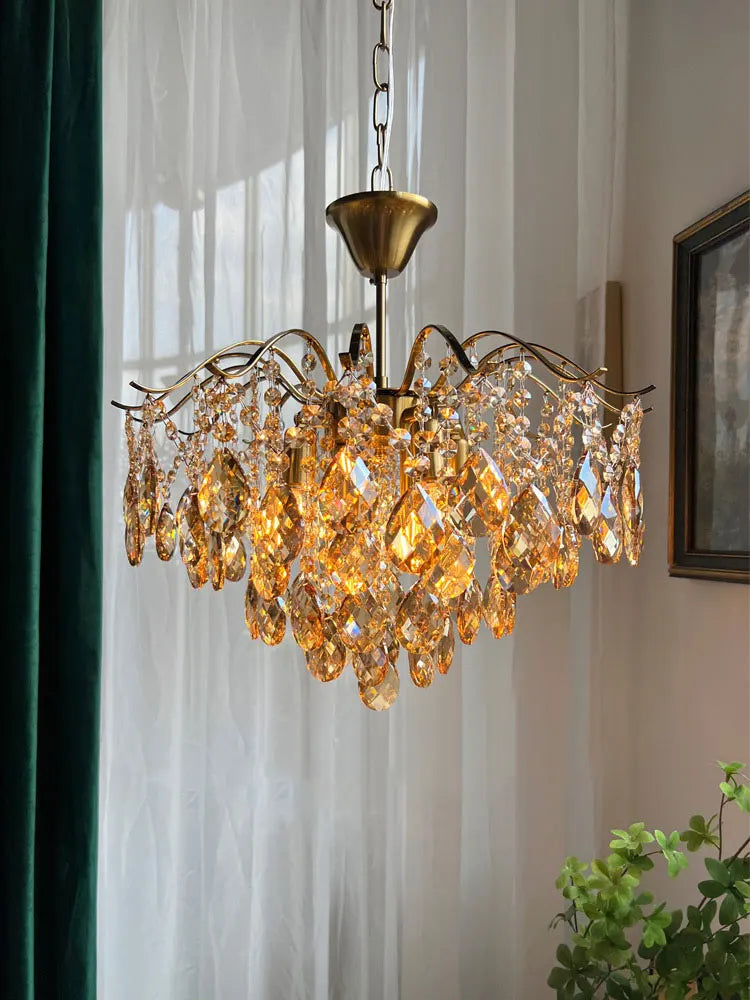 LED Crystal Pendant Chandelier