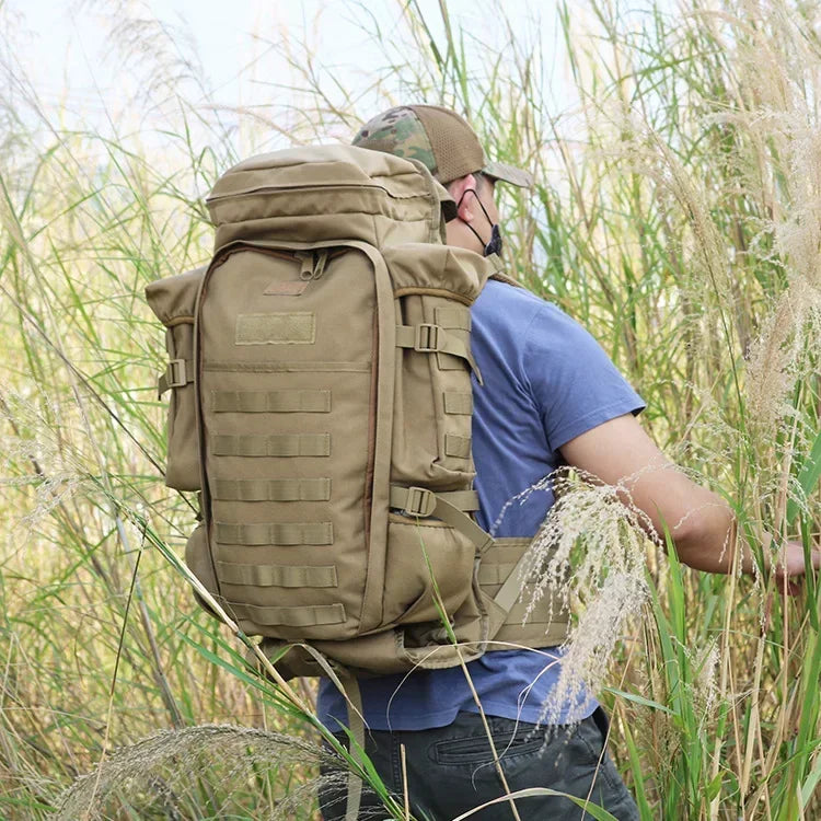 70L Tactical Backpack High Capacity for Men