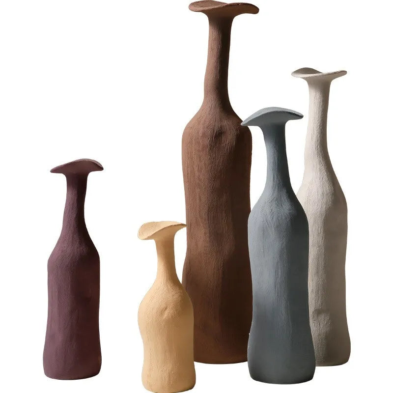 Nordic Style Small Vase, Ceramic High-End Ornament