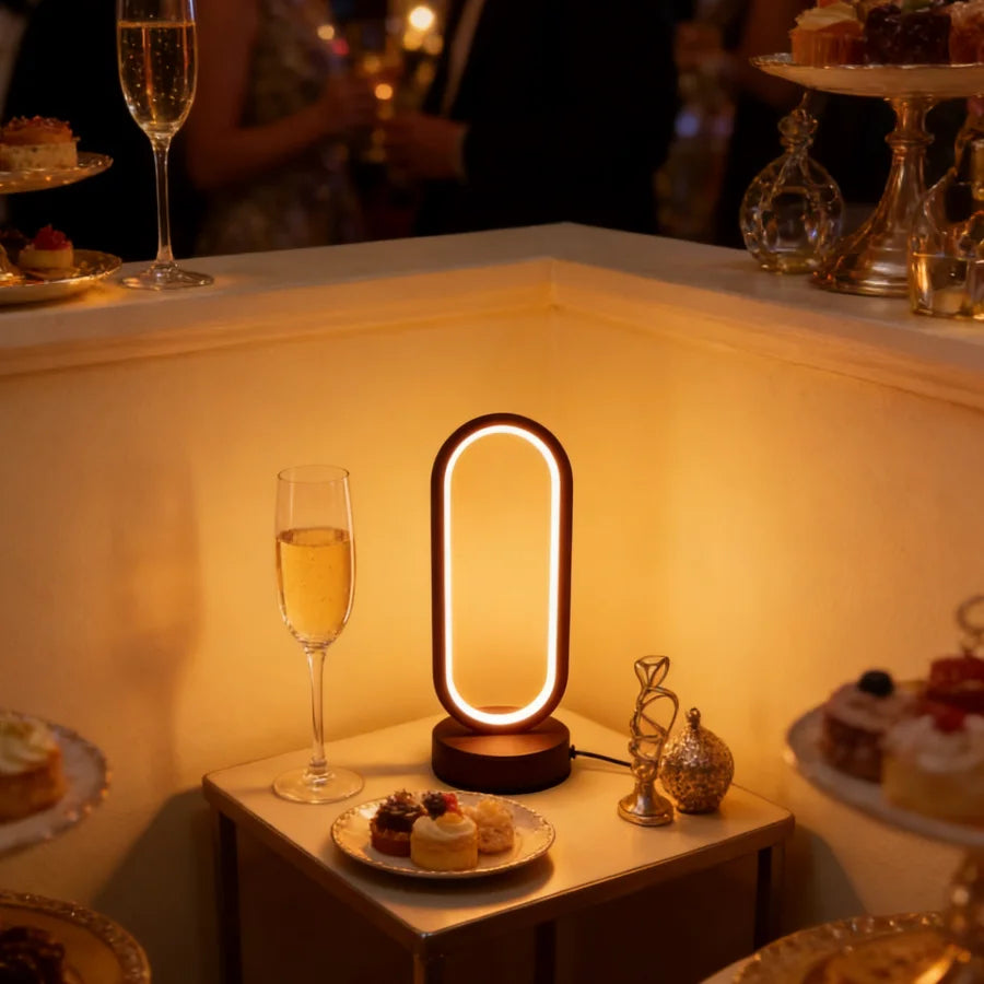 1Pcs Ring Table Lamp