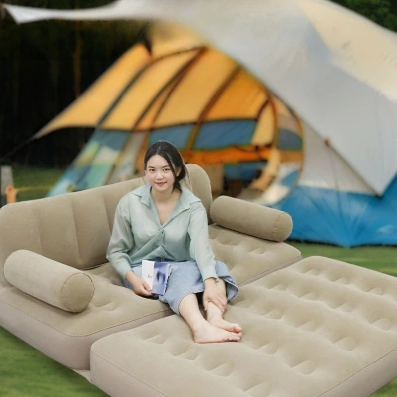 Outdoor Camping Folding Inflatable Sofa