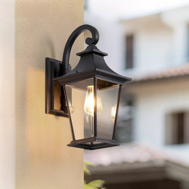 New Style American-Style Outdoor Solar Wall Lamp
