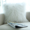 Pack of 1 Soft Luxury Long Faux Fur Plush Throw Pillow Cover,