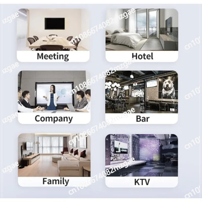 4K LCD smart TV, 17 inch to 100 inch home hotel TV, high-definition screen,