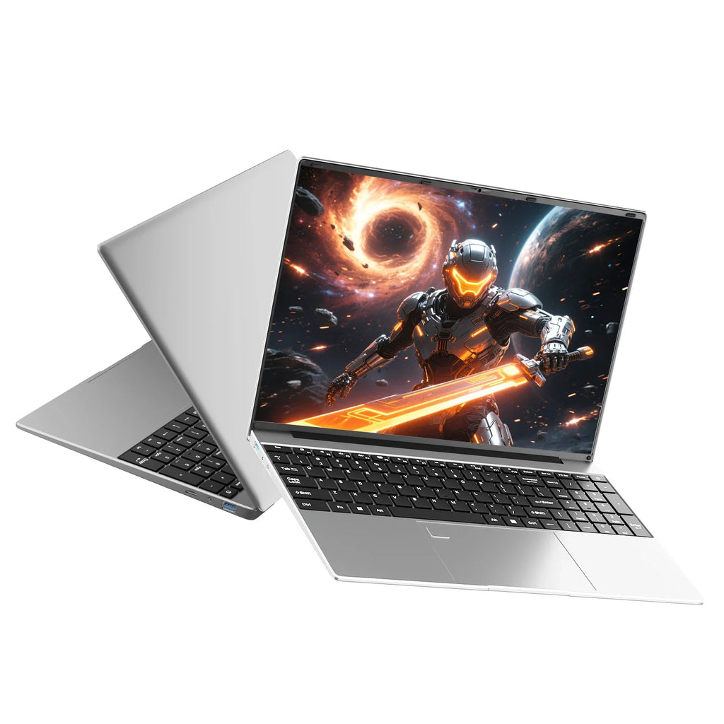 New 15.6" Portable Laptop, Intel Core I9-10980HK 32GB RAM 2TB SSD Windows 11 5000mAh Fingerprint Office Gaming Notebook PC