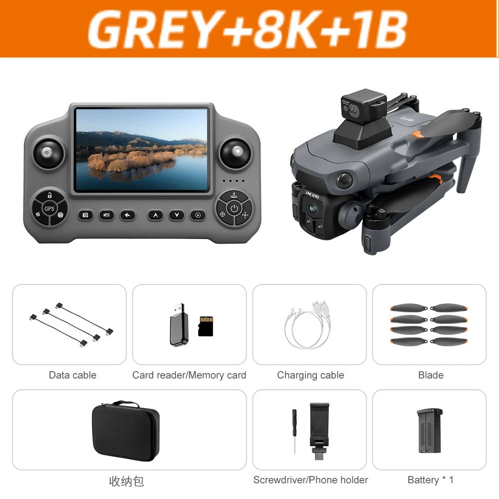 Original Drone, GPS RC 8K Professional HD Aerial Photography Laser obstacle avoidance Quadcopter Aircraft