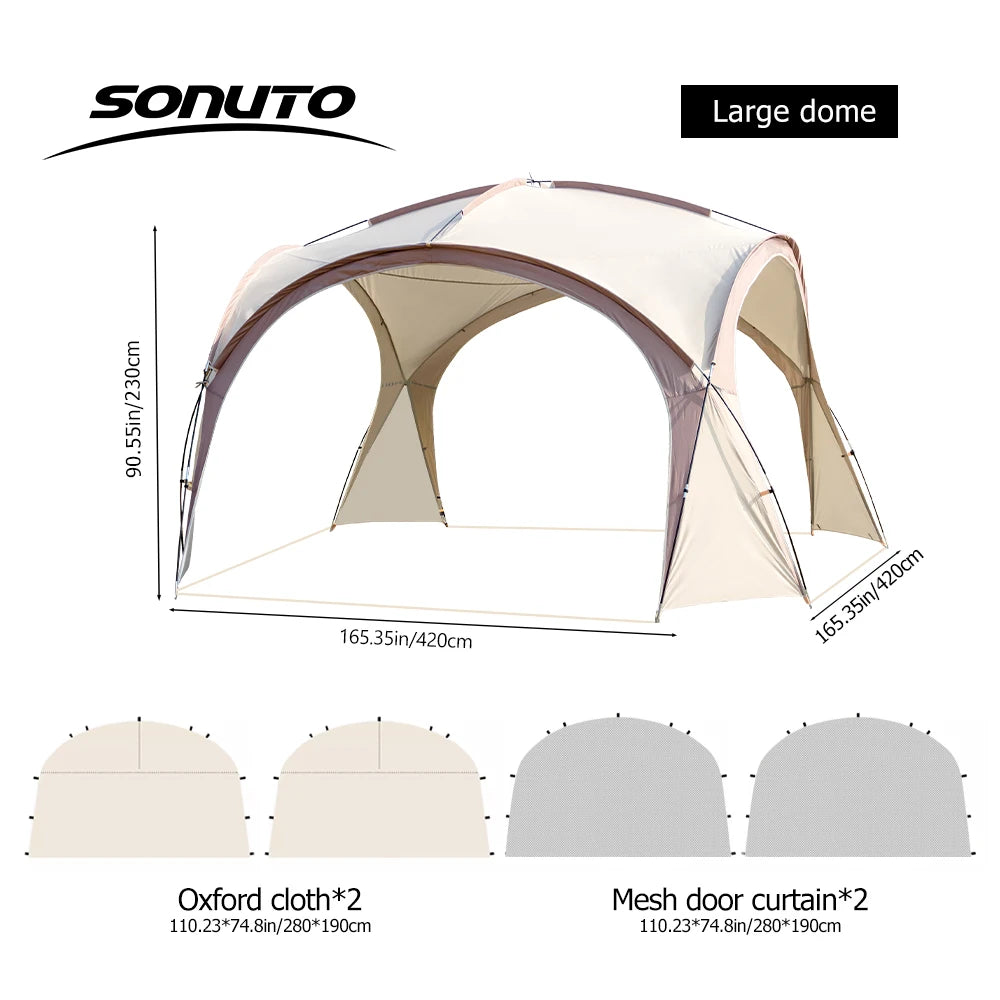 Sonuto Extra Large Dome Canopy Pop-up Tent