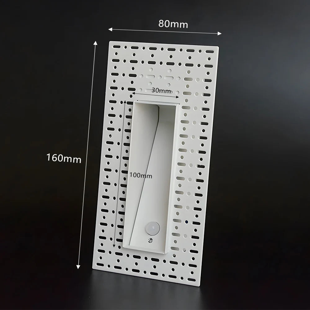 SANDIY Sensor Recessed Motion Detect Frameless Stair Lighting